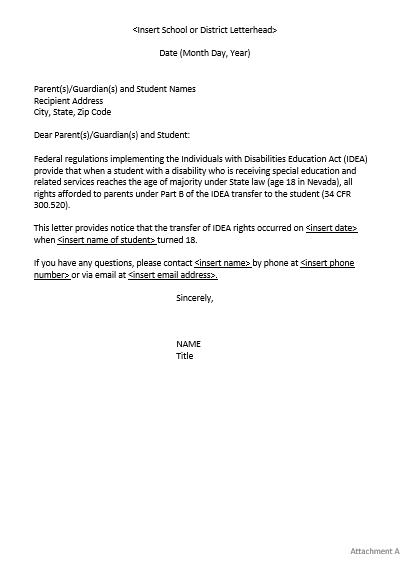 Transfer of Rights 